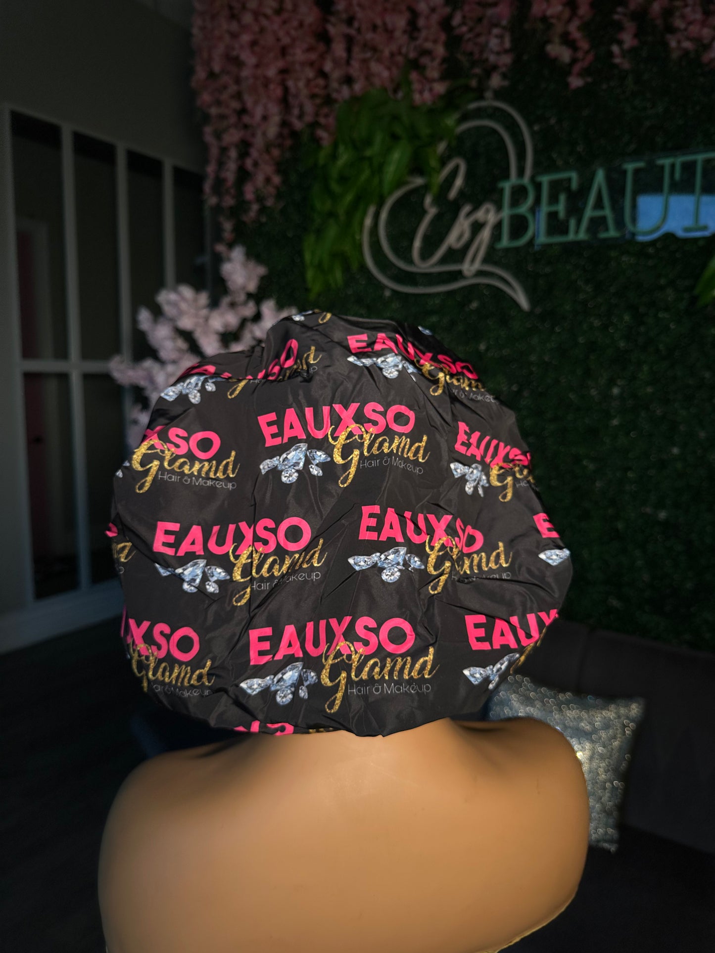 NEW Satin Lined Shower Cap