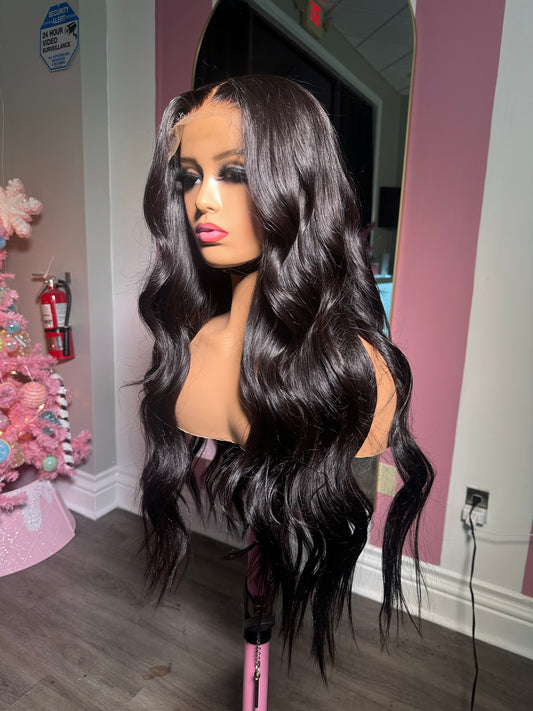 6x6 Hd Closure Wig Body wave 26 inch