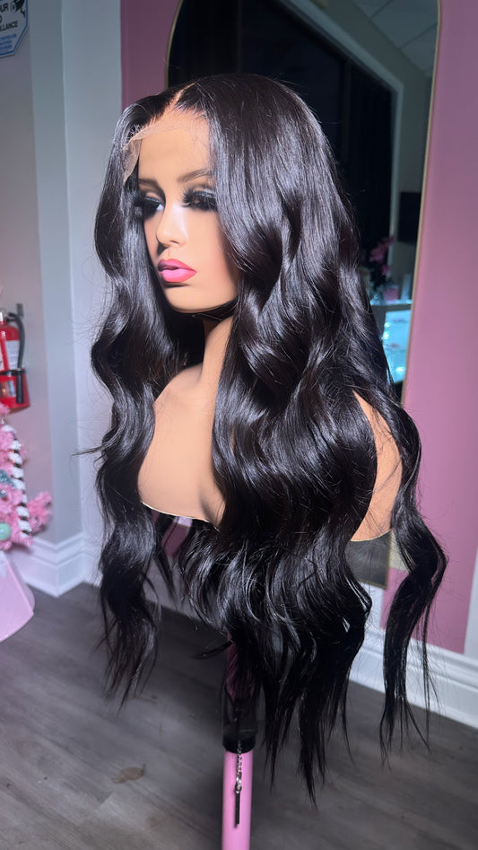 6x6 Hd Closure Wig Body wave 26 inch