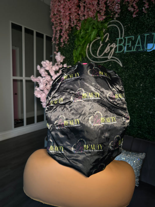 NEW Satin Tie Bonnet