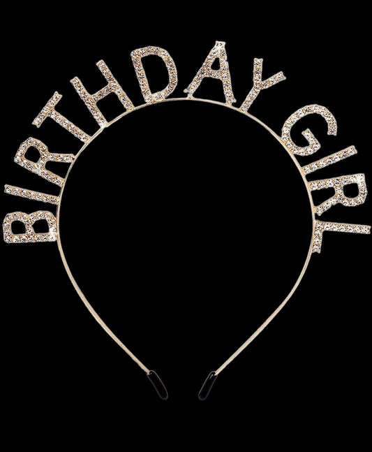 Bling Birthday Girl Headband
